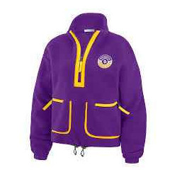 MVK W Polar Fleece 1/2 Zip Prp