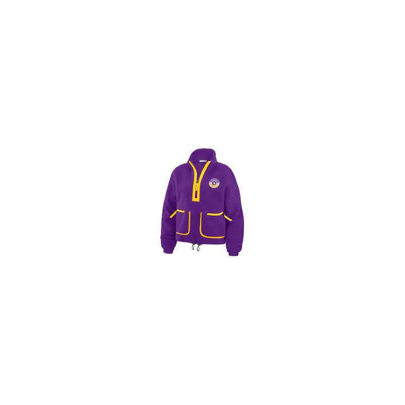MVK W Polar Fleece 1/2 Zip Prp